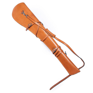 Sac à fusil en cuir véritable à 100 %, personnalisable avec étiquette privée, sac à fusil en cuir le plus vendu - Product Image 3