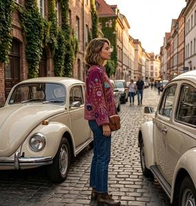 Veste en velours brodée Suzani pour femme, faite à la main, motif floral, manteau court, doublure en coton, style bohème, pour l'automne/hiver/printemps - Product Image 1