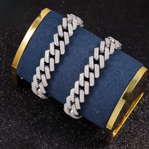 Collar Unisex de Plata 925 con Moissanita, Certificado GRA, Chapado en Oro, Estilo Hip Hop, Engaste de Garra, Joyería para Regalo de Graduación - Product Image 3