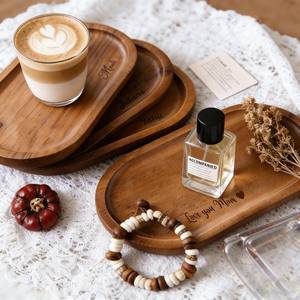 Bandeja de Servir de Madera de Mango, Estilo Contemporáneo, Hecha a Mano, Ecológica y Personalizada, con Acabado Antiguo, por UO INDIA - Product Image 6