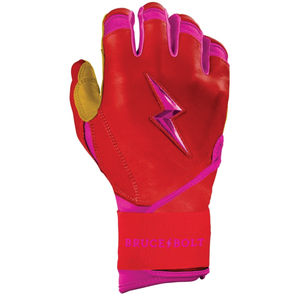 ถุงมือตีเบสบอล BRUCE BOLT รุ่น Original Series แบบข้อมือยาว หลายสี สำหรับผู้ใหญ่และเด็ก คุณภาพ 100% - Product Image 5