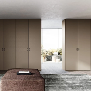 Armoire coulissante en bois moderne, sur mesure, écologique, gain de place, pour salon et villa, projet JY - Product Image 3