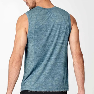 High Quality Men’s <b>Oversized</b> Tank <b>Top</b> Modern Streetwear Sleeveless Shirt with Custom Graphic Printing for Summer Casual Wear - Product Image 6