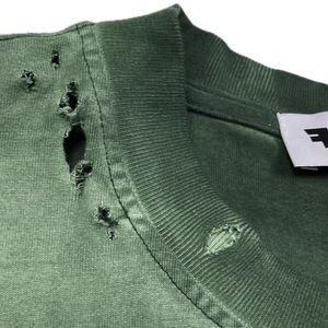 Customizable <b>Men</b> Distress T-<b>shirts</b> 100% Cotton Material Streetwear Customized Printing All Colors Available Distress T <b>shirts</b> - Product Image 5