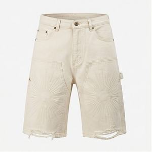 Novedad 2025: Pantalones Cortos de Mezclilla para Hombre de Alta Calidad con Pedrería, Tallas Personalizadas, Precio Económico - Product Image 1