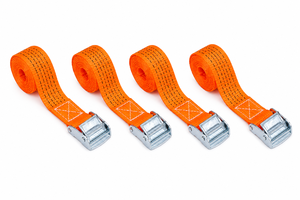 Sangle d'arrimage robuste en polyester de 50 mm avec boucle à came, 800 kg, sans crochet, pour le maintien des charges de remorque, fabricant OEM - Product Image 6