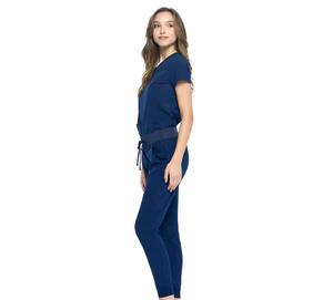 <b>Scrub</b> <b>Sets</b> Women Wrinkle Resistant Spandex / Polyester Nurse <b>Scrubs</b> Suit Medical Nursing <b>Scrubs</b> Hospital Uniforms - Product Image 6