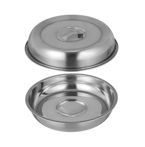 Stainless Steel Hemisphere Cake <b>Mold</b> Dome Lid with Handle Heat Resistant Food Cover for Baking and Serving - Product Image 4