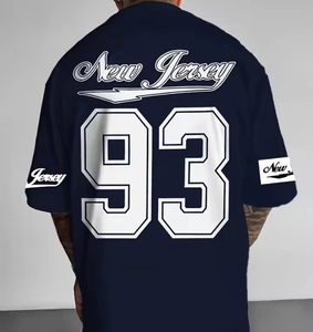 Camiseta Personalizada de Alta Calidad 100% Algodón, Talla Grande, Cuello Redondo, Logotipo Impreso, Transpirable, Ecológica, Múltiples Posiciones para Logotipos - Product Image 2