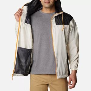 Custom <b>Mens</b> <b>Lightweight</b> Waterproof Windbreaker <b>Jacket</b> Hooded Color Block Sportswear Outdoor Zip Up Windproof <b>Rain</b> Coat Wholesale - Product Image 2