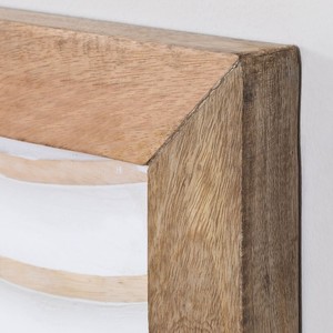 Cabecero Vandana Flux Vesta para cama de 150 cm en madera de mango Myanna - Product Image 4