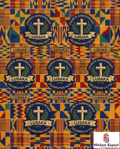 Fabricante Mayorista de Tela Africana Kente para Iglesias, Proveedor de Uniformes Religiosos, Tela Encerada Personalizada - Product Image 4