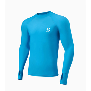 Prix d'usine OEM, produit très vendu, Rash Guard personnalisé à manches longues pour hommes, en vente - Product Image 5