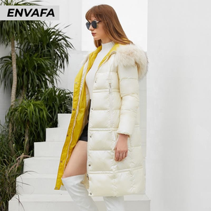 Abrigos de Invierno para Mujer al por Mayor, Chaqueta Personalizada con Logotipo, Chaqueta Impermeable, Chaqueta Acolchada, Abrigos de Invierno para Mujer, Chaqueta de Plumón ODM - Product Image 4