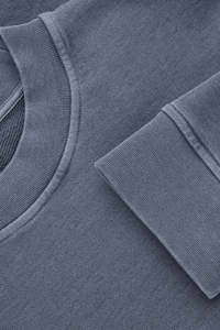 Sudadera Personalizada de Alta Calidad para Hombre, Cuello Redondo, Color Verde, Letras en Relieve 3D, Resistente al Viento, Cálida, Holgada y Extra Grande con Patrón Sólido - Product Image 2