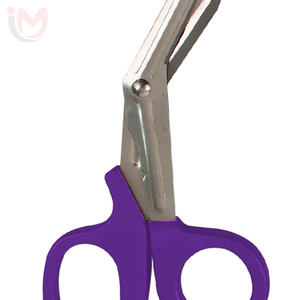 Tijeras Quirúrgicas con Mango Morado, Acero Inoxidable, 5.5 Pulgadas, para Uso en Quirófano - Product Image 4