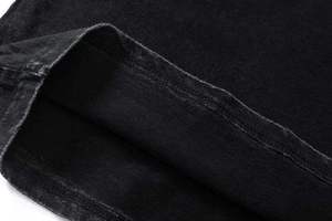 เสื้อยืดคอกลมแขนสั้นสีดำทรงโอเวอร์ไซส์สำหรับผู้ชาย KIVOTECH KT คุณภาพสูง ผลิตจากผ้าฝ้าย 100% พิมพ์ลายด้วยเทคนิค DTG สวมใส่สบาย - Product Image 5