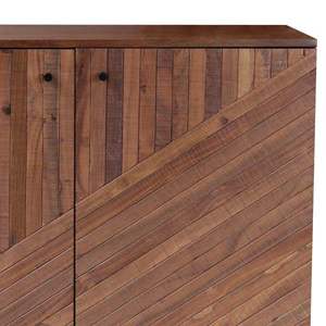 Mueble de Almacenamiento de Madera Maciza de Diseño Moderno y Rústico, Hecho a Mano, Ecológico y Duradero para el Hogar, Bar o Comedor - Product Image 5