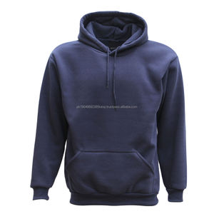 Sweat à capuche personnalisé avec logo brodé pour homme, 100% coton uni, haute qualité, prix bas, grande taille, fabrication directe - Product Image 4