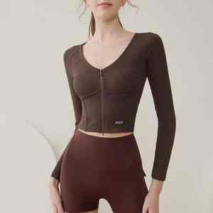 Chaquetas Deportivas Multicolores, Transpirables, con Cierre, Ligeras, con Bolsillos, para Correr, Yoga y Ejercicio - Product Image 5