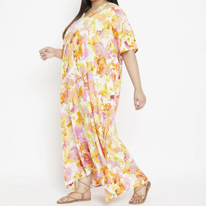 Vestido de Noche Kaftan Holgado de Estilo Relajado, Talla Grande, el Más Vendido - Product Image 3