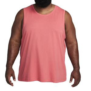 High Quality Men's Cotton Spandex Ribbed Tank Top Custom Printed Letter Gym Workout Fitness Streetwear <b>Sleeveless</b> <b>T</b>-<b>Shirt</b> - Product Image 1