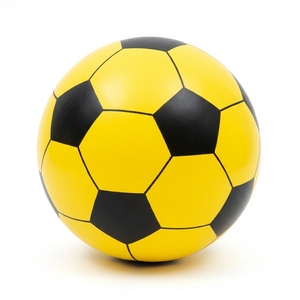 Ballon de football gonflable en PVC-plastique, diamètre 8,5 pouces, poids 80-100g, pour les enfants de 5 à 7 ans - Product Image 3