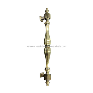 Manija de puerta de latón con acabado antiguo de lujo disponible en varios estilos y tamaños a precios asequibles de un proveedor de confianza - Product Image 2