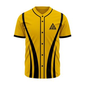 Custom Men's Breathable 100% Polyester <b>Baseball</b> Jersey OEM Personalized Uniform Name Number Digital Printed V-neck Half Sleeve - Product Image 4