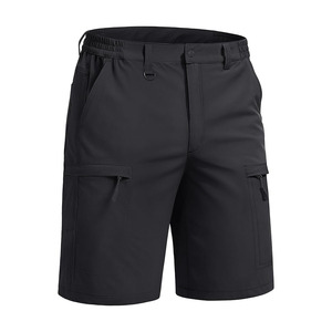 Shorts cargo de randonnée pour hommes, séchage rapide, légers, pour activités de plein air, golf, pêche, tactiques, décontractés, avec plusieurs poches - Product Image 1