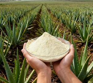 Polvo de aloe vera de alta concentración 200X directo de fábrica para la fabricación cosmética profesional rentable - Product Image 3