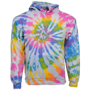 Sudadera con Capucha Tie Dye Personalizada, Sudadera de Felpa de Algodón Premium, Unisex, Corte Regular, Ropa Casual de Calle, Moda Otoñal - Product Image 6