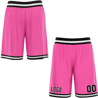Shorts de basketball pour hommes en polyester léger de haute qualité, confortables pour l'été, avec taille élastique et motifs imprimés