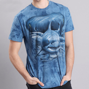 เสื้อยืดผู้ชายทรงคอมฟอร์ทฟิต/เรกูลาร์ฟิต เนื้อผ้าโพลีเอสเตอร์ 100% น้ำหนักเบา ระบายอากาศได้ดี เป็นมิตรกับสิ่งแวดล้อม ขายส่ง เสื้อผ้าลำลอง รับผลิตแบบ OEM/ODM ผ้าถัก - Product Image 6
