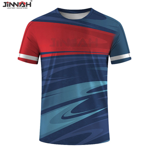 Camiseta Deportiva Sublimada de Poliéster 100% de Alta Calidad, Personalizada al por Mayor, Tallas Grandes, Secado Rápido, Transpirable, Colores y Tallas Personalizables - Product Image 2