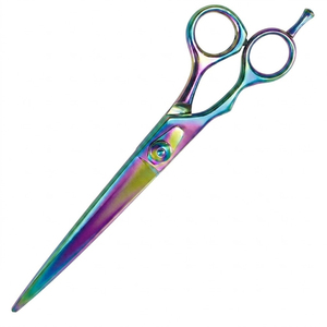 Professional Hair Scissors Straight Razor Cutting <b>Shears</b> Stainless Steel Barber Salon Grooming Tool Made In Pakistan - Product Image 3