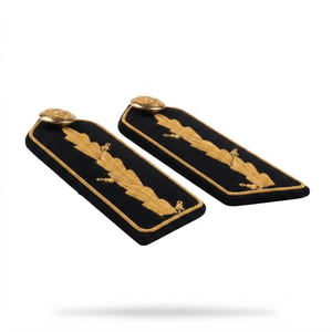 Nouvel Arrivage : Écussons de Col Brodés Feuille d'Or, Insignes de Grade Décoratifs en Fil Métallique pour Uniforme de Cérémonie - Product Image 4