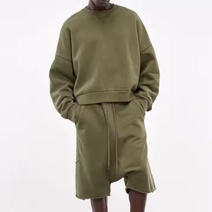 Mens Vintage Washed Sweatshirt Cozy Long Sleeve Crewneck Pullover for Travel Running and Everyday Fashion - Product Image 3