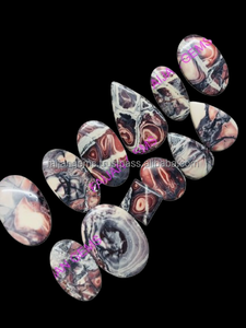 Agate Crazy Lace, Pierres précieuses en vrac, Cabochons naturels, Pierres à facettes, Cristal, Vente en gros, Exportation en vrac, Bijoux du Rajasthan Mak FAIJAN - Product Image 2