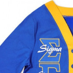 Cardigan Léger Personnalisé Sigma Gamma Rho Unisexe – Pull Décontracté à Boutons pour Sororité Grecque – Veste Tricotée SGRho Personnalisée - Product Image 4