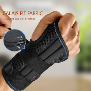 Wrist Brace Neoprene Breathable Eco-friendly Support with Buckle Closure for Adults Carpal Tunnel Sport Outdoor <b>Classic</b> Style - Product Image 5