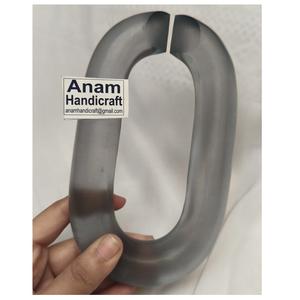 Adornos de Pared de Cadena Acrílica Modernos Personalizados, Hechos a Mano, Decoración Colgante de Resina Moderna para el Hogar, Listos para el Festival Diwali - Product Image 1