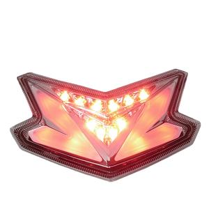 Feu arrière Led de moto à lentille fumée pour Z800 ZX6R 2013-2016 - Product Image 2