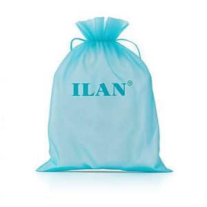 Sacchetto Regalo Ilan 6,5x28 Cm in Organza Azzurra per Decorazioni Festa - Product Image 1