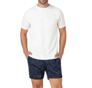 Short de sport grande taille pour homme 100% Polyester Short de basket-ball personnalisé à fleurs imprimé par sublimation - Product Image 5