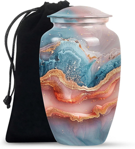 Urna Funeraria para Adultos, Diseño Moderno Americano, Hecha a Mano, Hermosa Urna Conmemorativa para Entierro - Product Image 2