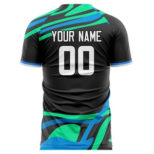 Camiseta de Fútbol Personalizada de Secado Rápido, Camiseta Deportiva con Logotipo del Club y Nombre del Patrocinador, Directo de Fábrica - Product Image 4