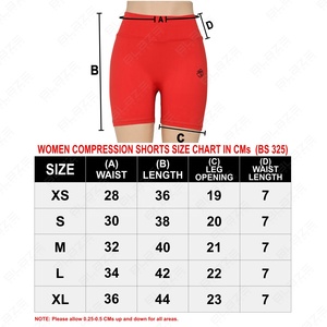 Blaze Fight Wear femmes plage Booty Shorts personnalisé taille haute Yoga Booty Shorts rouge chaud taille haute taille élastique Yoga Leggings - Product Image 6
