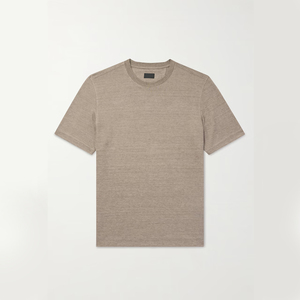T-shirt unisexe élégant en coton et polyester, léger, doux, respirant, coupe ample, manches courtes, pour un usage quotidien décontracté - Product Image 1