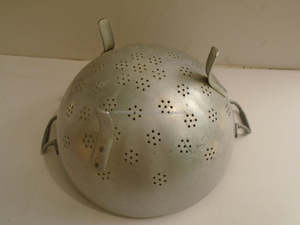 Passoire en métal de qualité supérieure passoire à légumes grand égouttoir à salade outil de cuisine approvisionnement en gros de table - Product Image 3